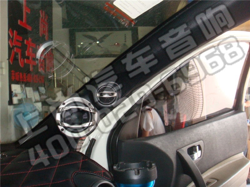 日產(chǎn)尼桑逍客音響改裝-陜西西安上尚汽車音響改裝