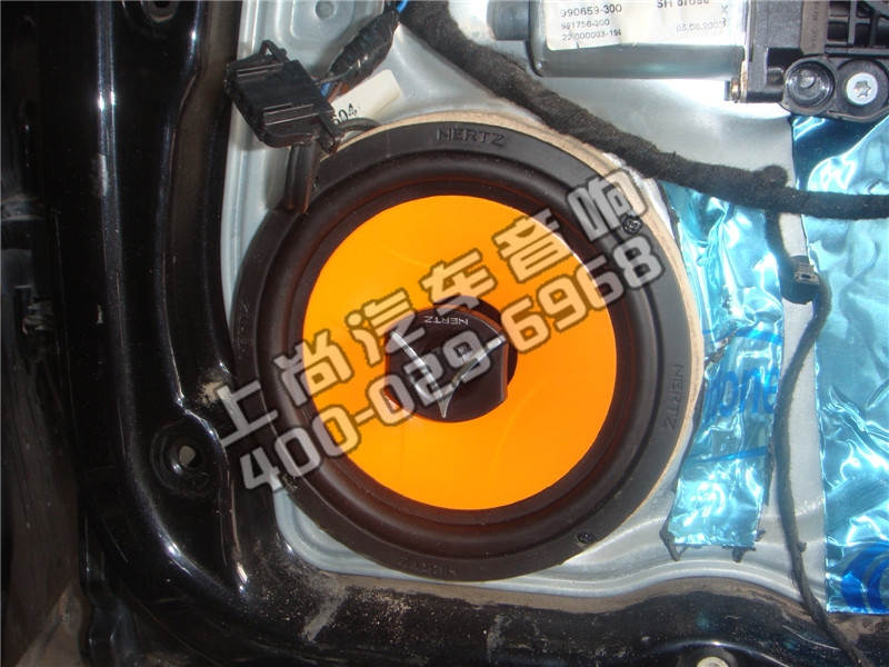 大眾領(lǐng)馭改裝意大利赫茲音響-陜西西安上尚汽車音響