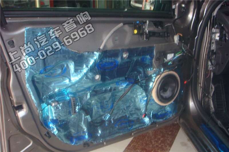 陜西西安上尚汽車音響改裝-福特致勝改裝意大利赫茲音響