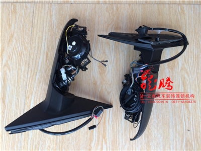 云南昆明奧迪A4L倒車電動折疊鏡改裝/奧迪DVD導(dǎo)航改裝