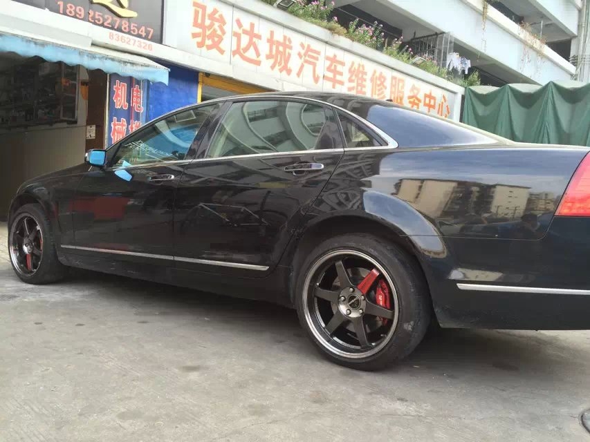 TE37、19寸，裝車