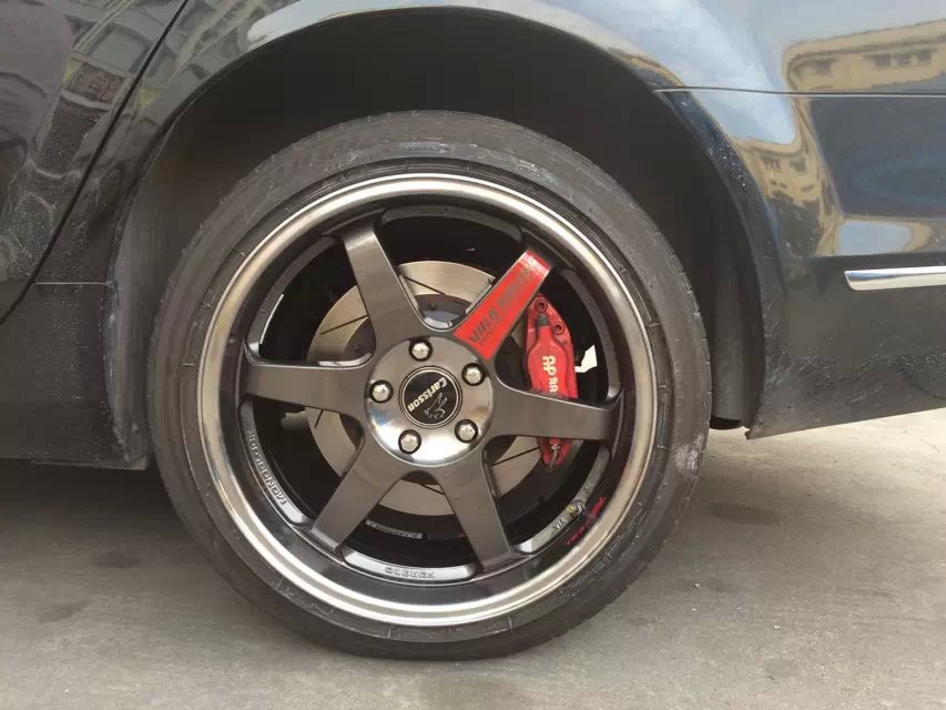 TE37、19寸，裝車