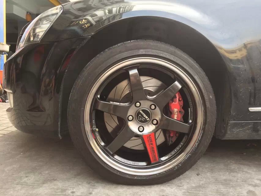TE37、19寸，裝車