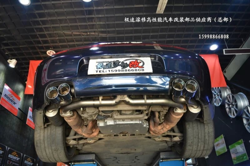 保時(shí)捷997S 升級(jí)美國 K2 MOTOR 高性能排氣