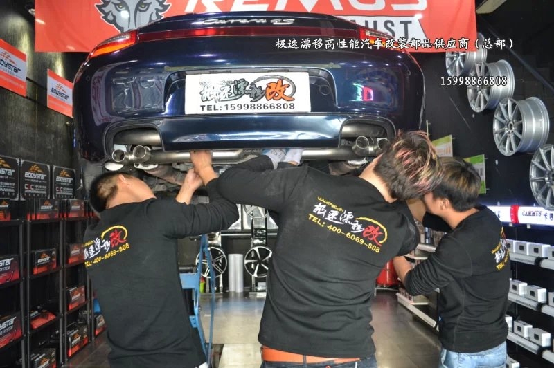 保時(shí)捷997S 升級(jí)美國 K2 MOTOR 高性能排氣