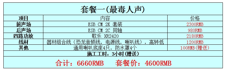不容錯(cuò)過！最毒人聲，完美低音套餐推薦