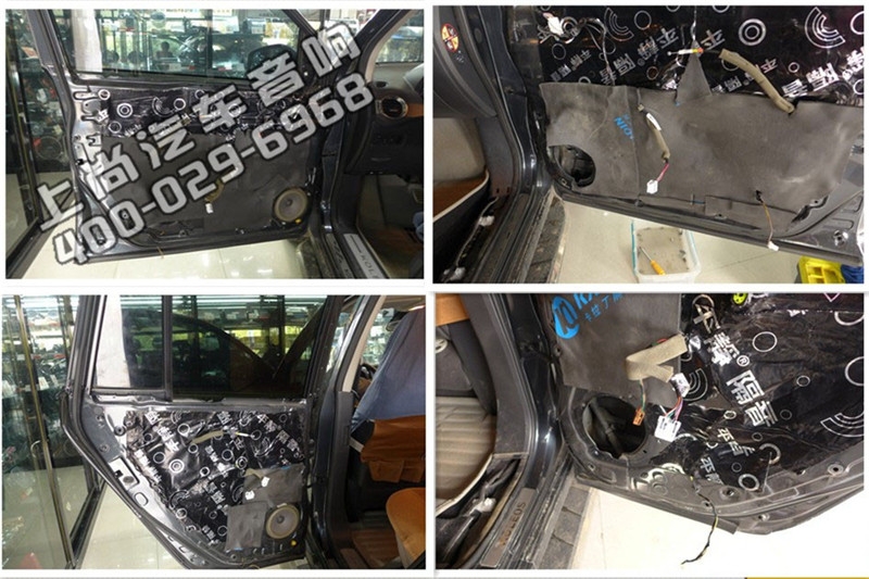 陜西西安上尚汽車音響改裝-雷諾科雷傲升級(jí)意大利赫茲音響