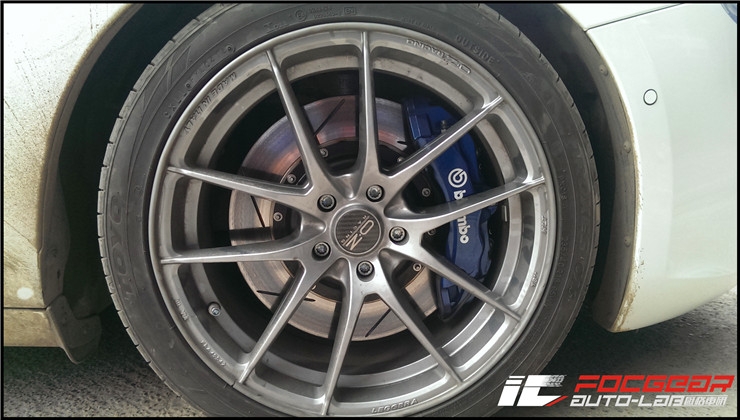 沃爾沃V60改裝日本ERST底盤加強件 意大利BREMBO大六剎車套裝--長沙匯格車研專業(yè)沃爾沃改裝