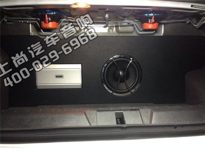 吉利帝豪升級意大利赫茲音響-陜西西安上尚汽車音響改裝
