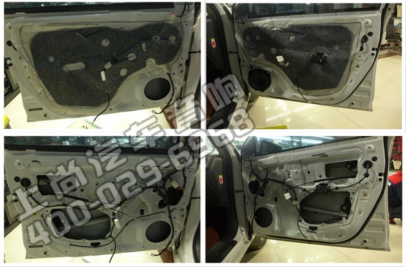 陜西西安上尚汽車音響改裝-比亞迪升級(jí)弗萊德音響