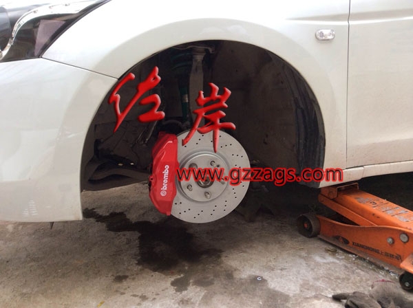 本田雅閣brembo4活塞剎車 8代雅閣剎車 雅閣8代Brembo剎車