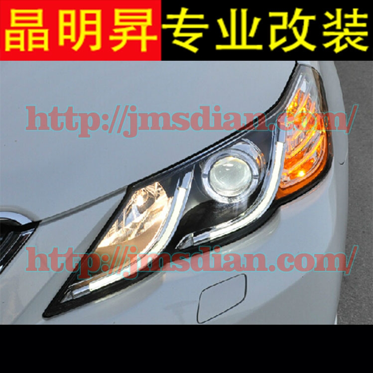 10 11 12款銳志改裝大燈總成 雙光透鏡天使眼惡魔眼疝氣大燈