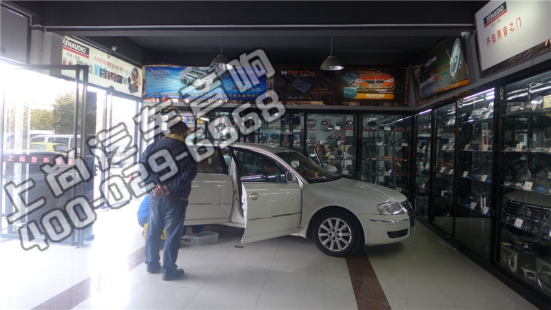 陜西西安上尚汽車音響改裝-大眾領(lǐng)域升級(jí)意大利赫茲音響