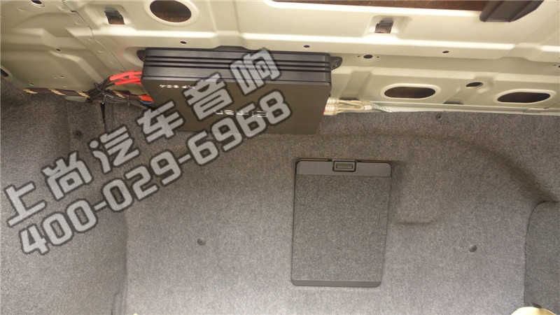 陜西西安上尚汽車音響改裝-大眾領(lǐng)域升級(jí)意大利赫茲音響