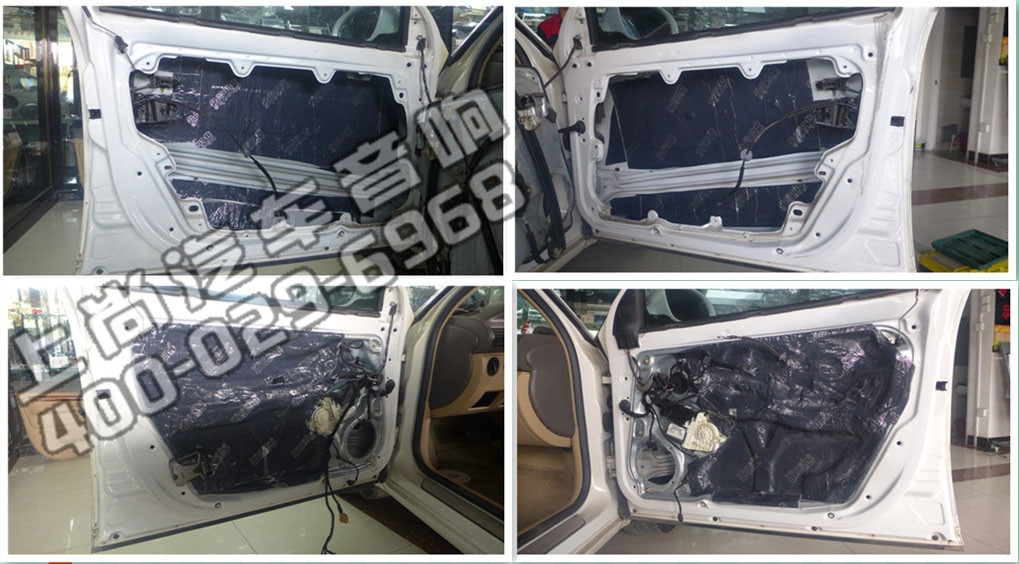 陜西西安上尚汽車音響改裝-大眾領(lǐng)域升級(jí)意大利赫茲音響