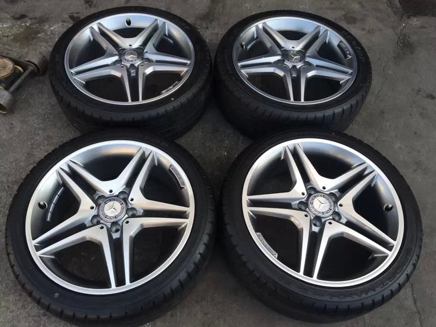 奔馳 CLA AMG 18寸，現(xiàn)貨一套，合裝奔馳 A B C 級(jí)