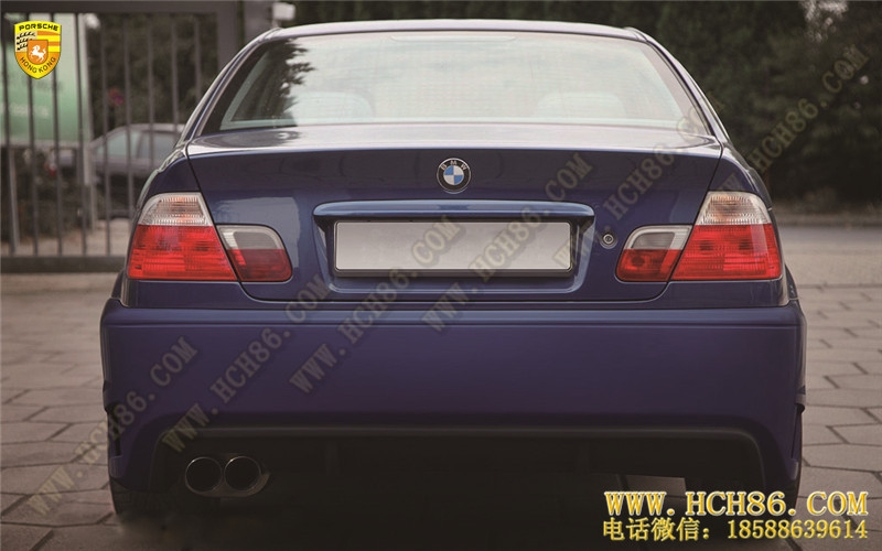 寶馬3系E46兩門(mén)版改裝Poior Design款空力套件E46改裝Poior Design