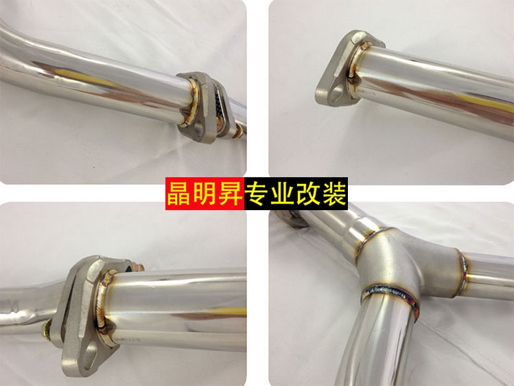 寶馬528 GT 排氣管改裝 2.0T M鼓 原裝位不銹鋼 改裝跑車(chē)音 深圳實(shí)體改裝店