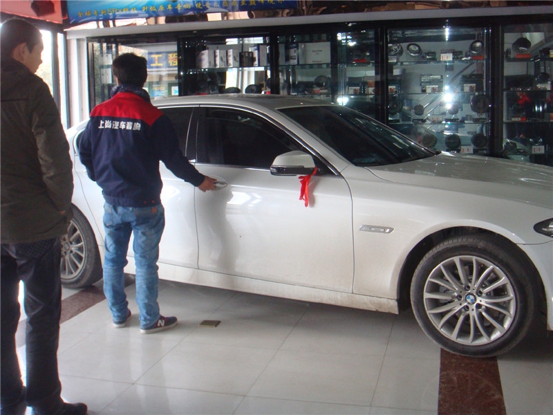 不厭音色 陜西西安上尚寶馬5系升級MATCH音響