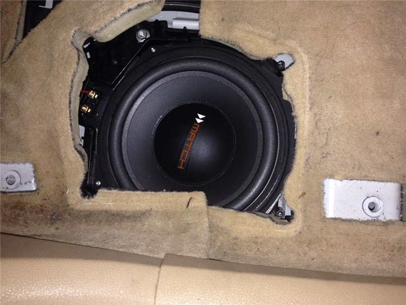 不厭音色 陜西西安上尚寶馬5系升級MATCH音響