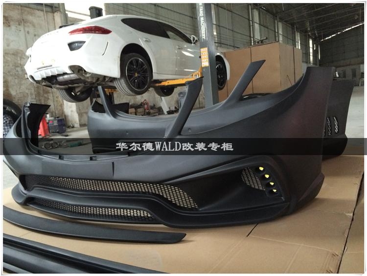 奔馳S級(jí)\W220改裝WALD外觀大包圍