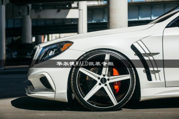 奔馳S級(jí)\W220改裝WALD外觀大包圍