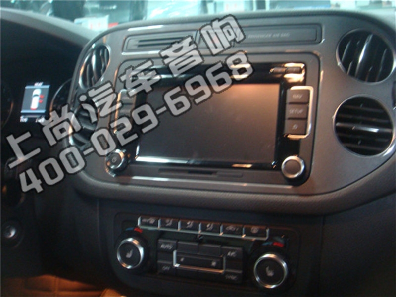 大眾途觀體驗歐迪臣&丹拿音響的完美演繹盡在西安上尚汽車音響