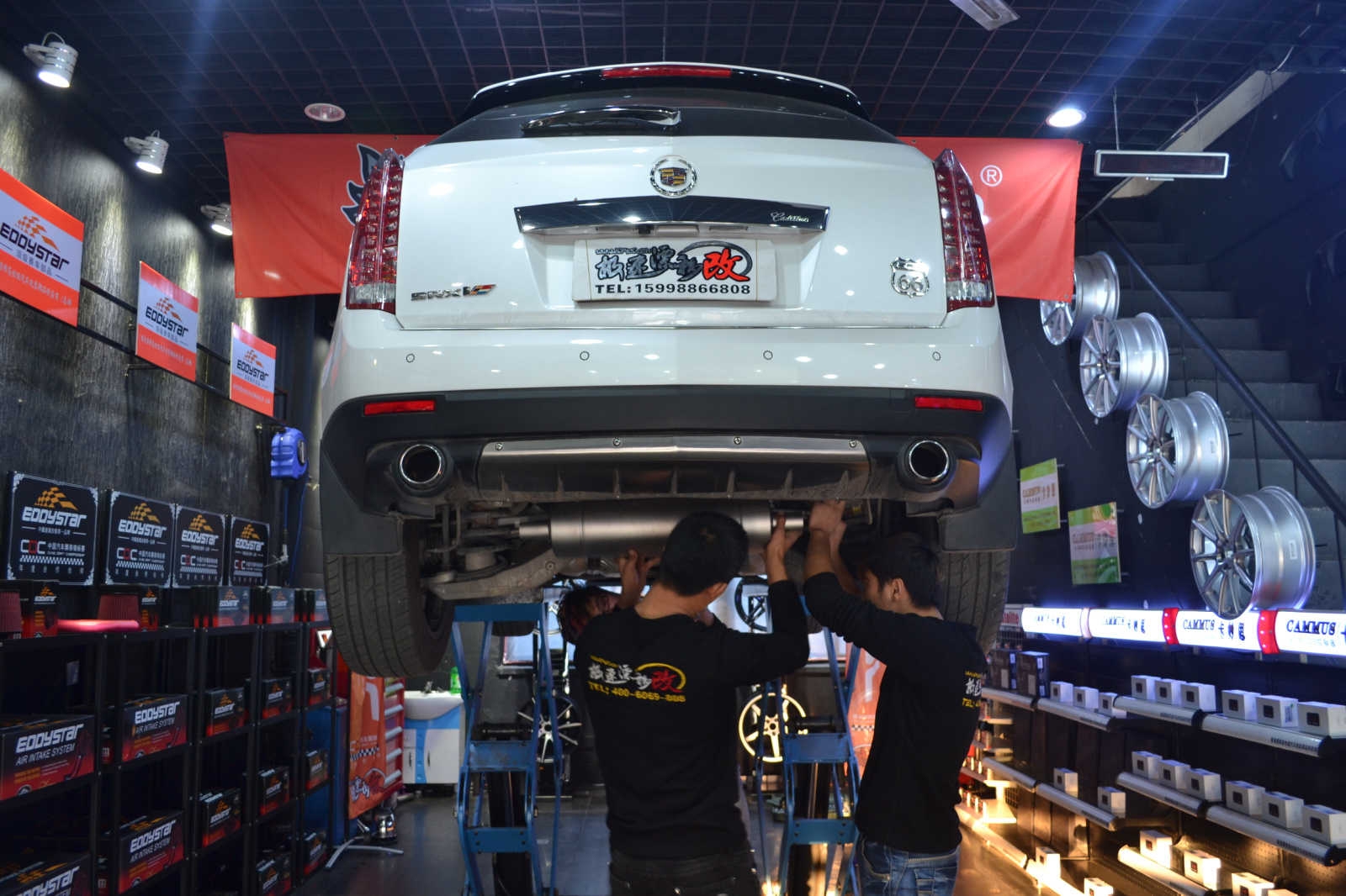 凱迪拉克SRX升級(jí)美國(guó)K2 MOTOR排氣