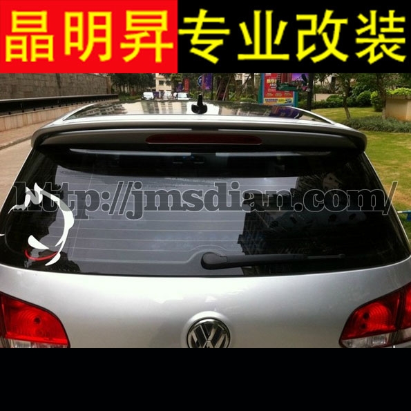大眾 高爾夫6 高6 高六 golf6 尾翼 高爾夫6 尾翼 高6 改裝尾翼 頂翼 后擾流 深圳改裝實體店