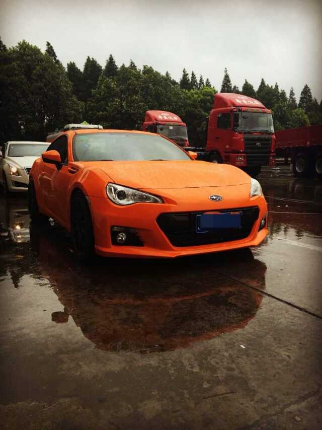 斯巴魯BRZ車身改色貼膜 給您不一樣的視覺沖擊