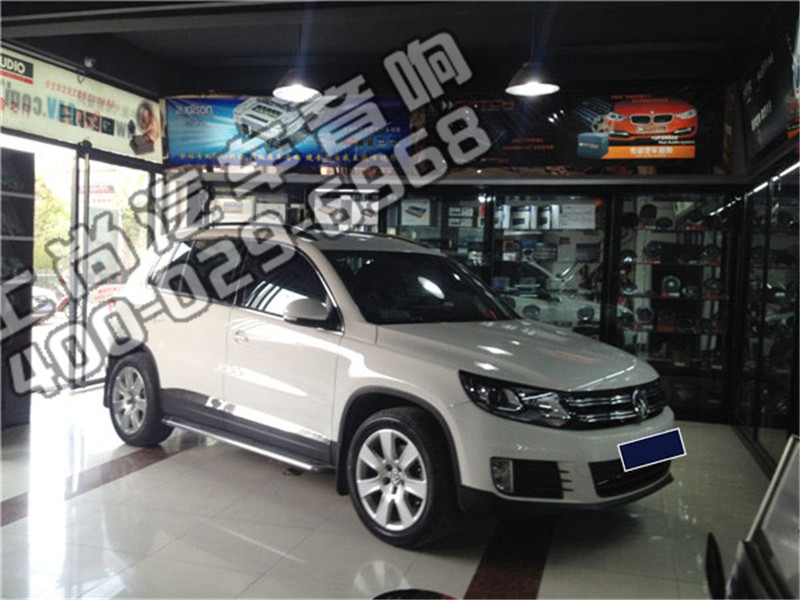 純正音樂  大眾途觀升級(jí)赫茲音響-陜西西安上尚汽車音響改裝