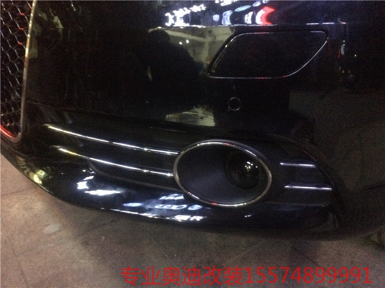 奧迪A6改裝RS6中網(wǎng)，霧燈罩，全車碳纖維內(nèi)飾，氛圍燈，拉手燈