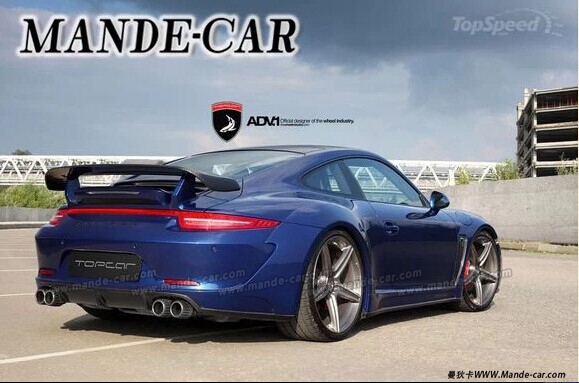 保時捷911改裝大包圍新款911carrea改裝Topcar包圍