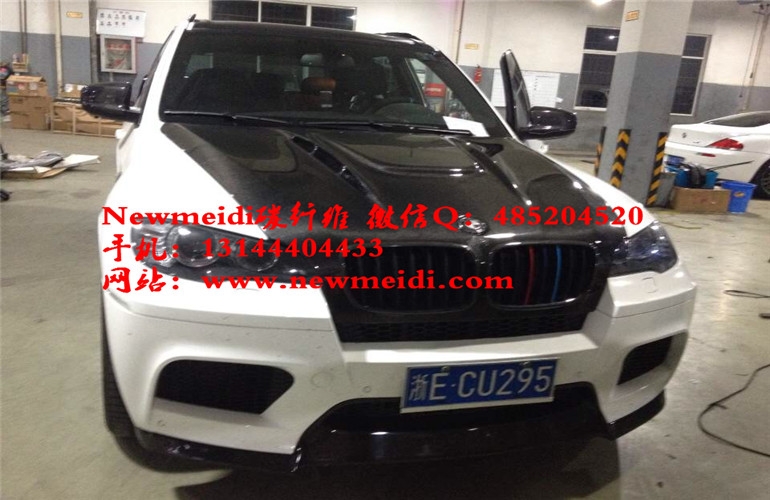 x5 x6 x5m x6m hamann碳纖維機(jī)蓋，雙面碳纖維，做工超一流。