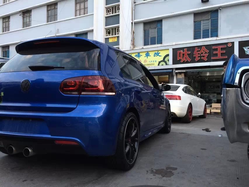 高爾夫R、裝RAYS ，G25