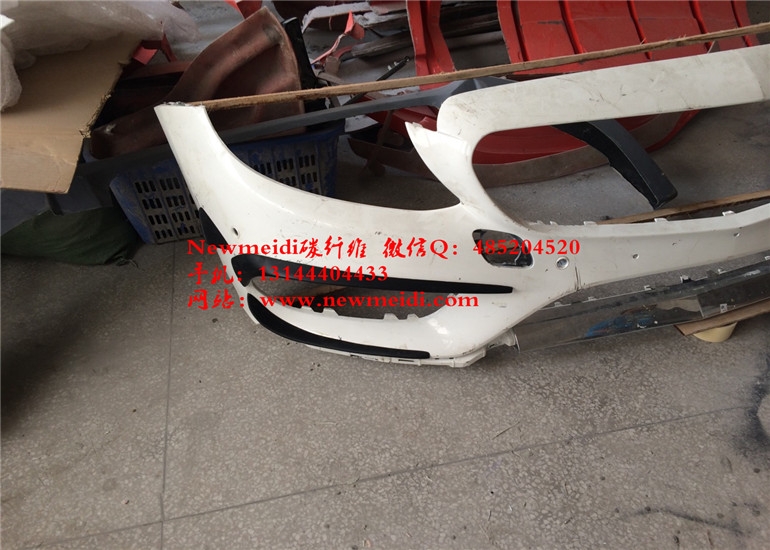 Benz奔馳C200L c260L 運(yùn)動(dòng)型改裝Newmeidi碳纖維刀鋒 碳纖維保險(xiǎn)杠 包圍