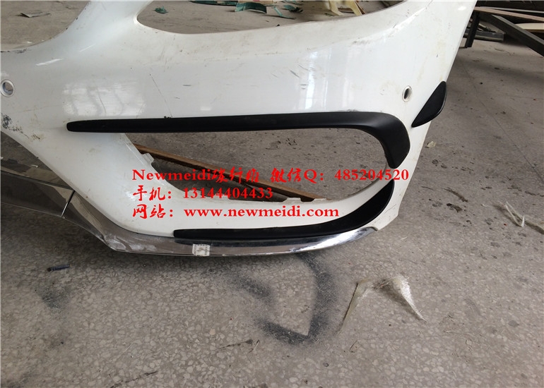 Benz奔馳C200L c260L 運(yùn)動(dòng)型改裝Newmeidi碳纖維刀鋒 碳纖維保險(xiǎn)杠 包圍