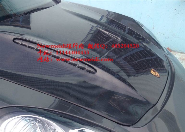 保時捷Panamera GTS 4S改裝大包圍小包圍碳纖維尾翼機蓋后唇前唇