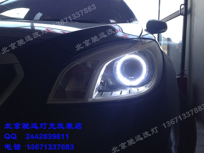 長(zhǎng)城H330改燈升級(jí) 透鏡 氙氣燈 北京馳遠(yuǎn)專業(yè)改燈店