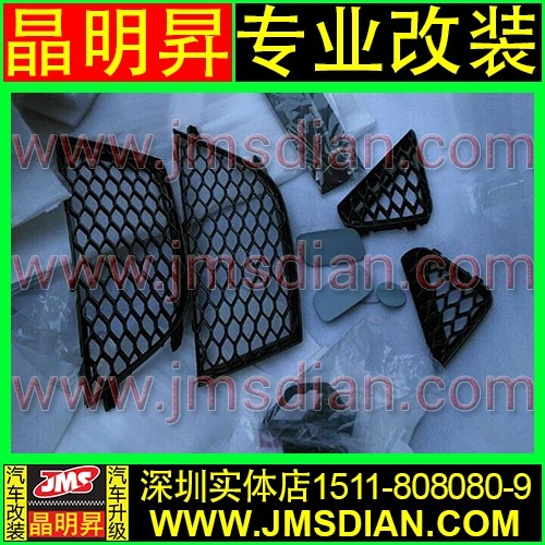 13 14 15款 奧迪a4l b9 改裝rs4大包圍 rs4前杠 rs4中網 s4蜂窩4出后唇 a4l改裝后唇 后擾流 后下巴 深圳實體改裝店 支持安裝