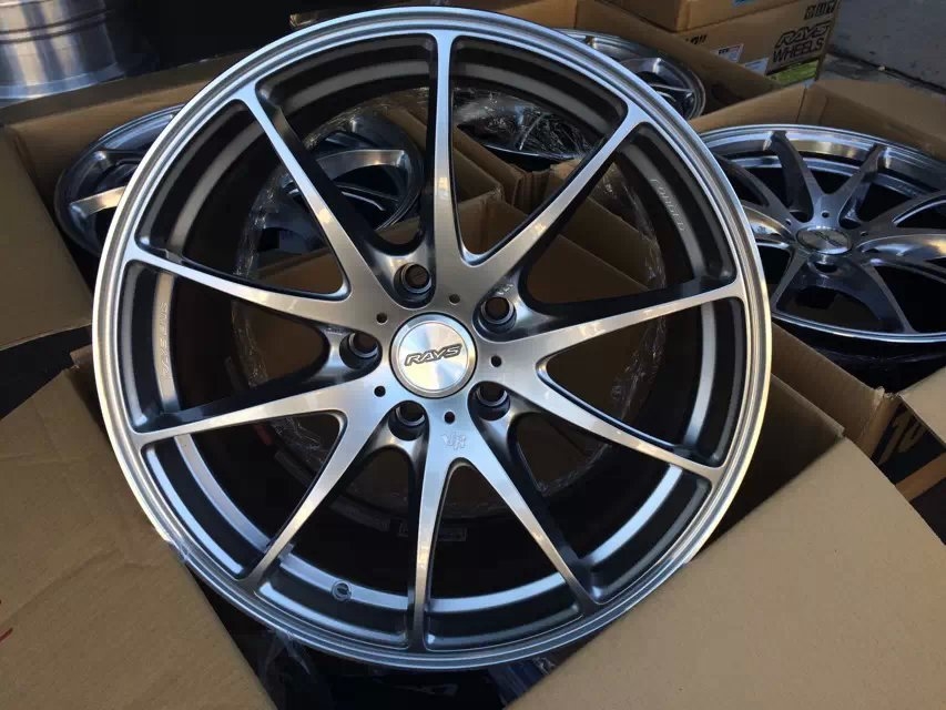 RAYS、G25,全新 鍛造18寸,到貨