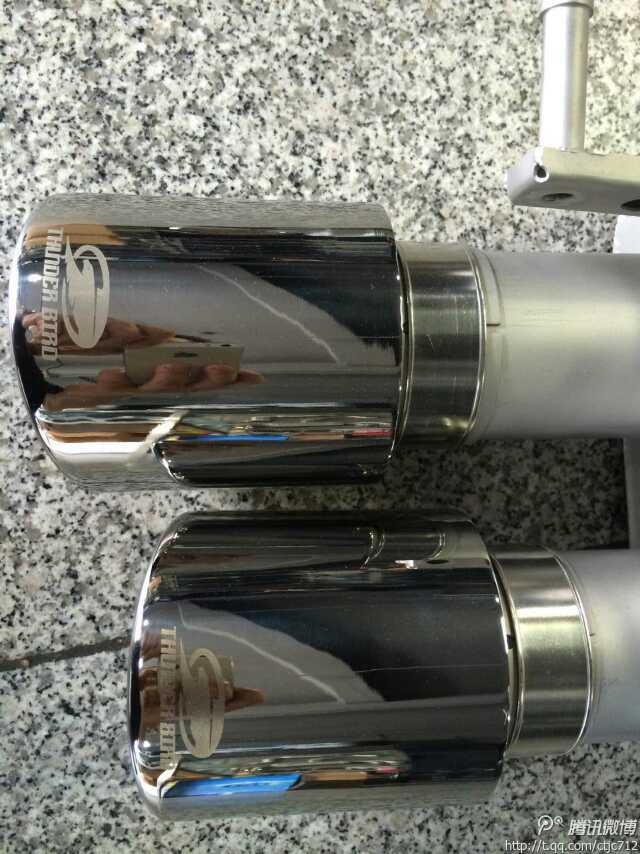 澳洲thunderbird排氣 奧迪A4L A5雙邊四出排氣