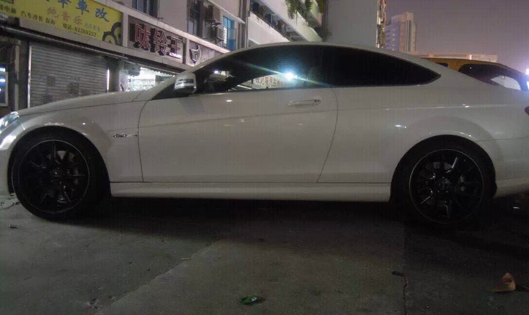 RAYS、G12：裝奔馳，C63．數(shù)據(jù)剛剛好