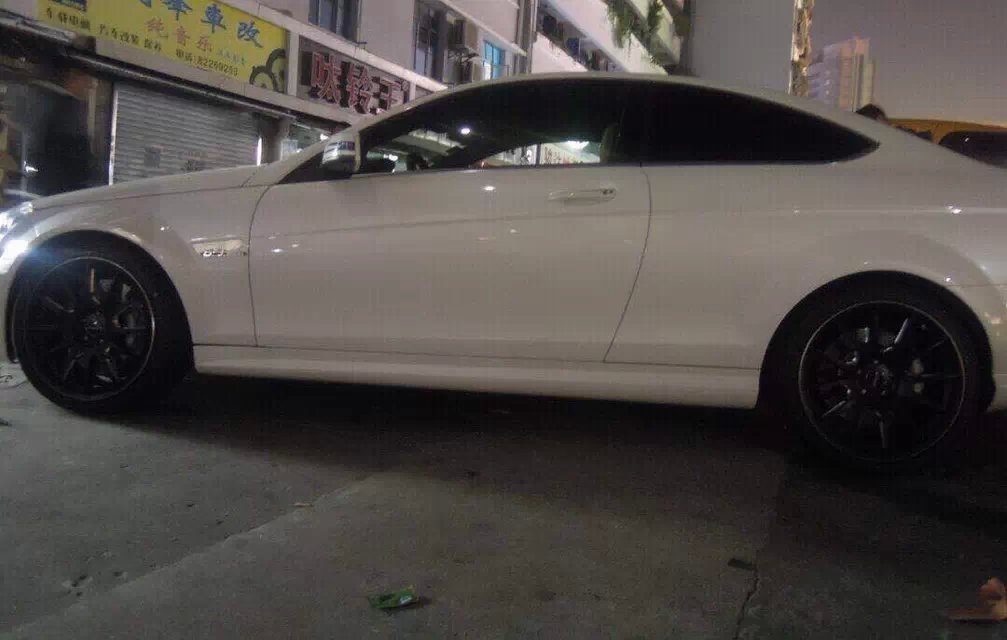 RAYS、G12：裝奔馳，C63．數(shù)據(jù)剛剛好