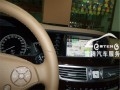 奔馳S350原車屏升級(jí)凱立德導(dǎo)航4