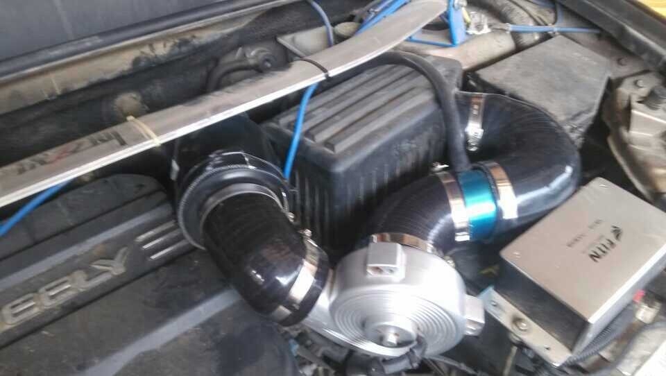 吉利英倫SX7專用提動力節(jié)油改裝件離心式汽車電動渦輪增壓器LX2008