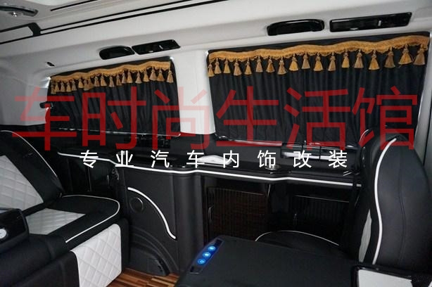 車時尚生活館  奔馳黑白系列案例