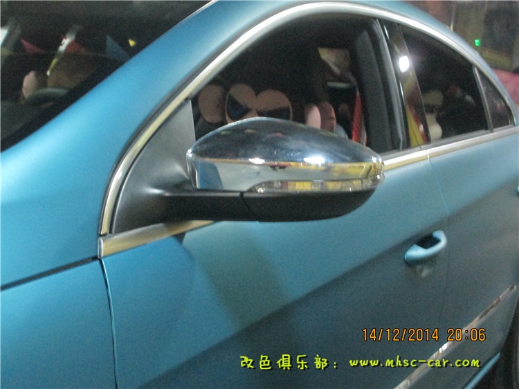 大眾CC全車改色貼膜 車身改顏色 改色膜是首選 深圳車衣裳出品