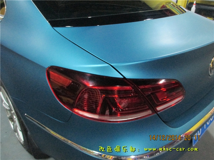 大眾CC全車改色貼膜 車身改顏色 改色膜是首選 深圳車衣裳出品
