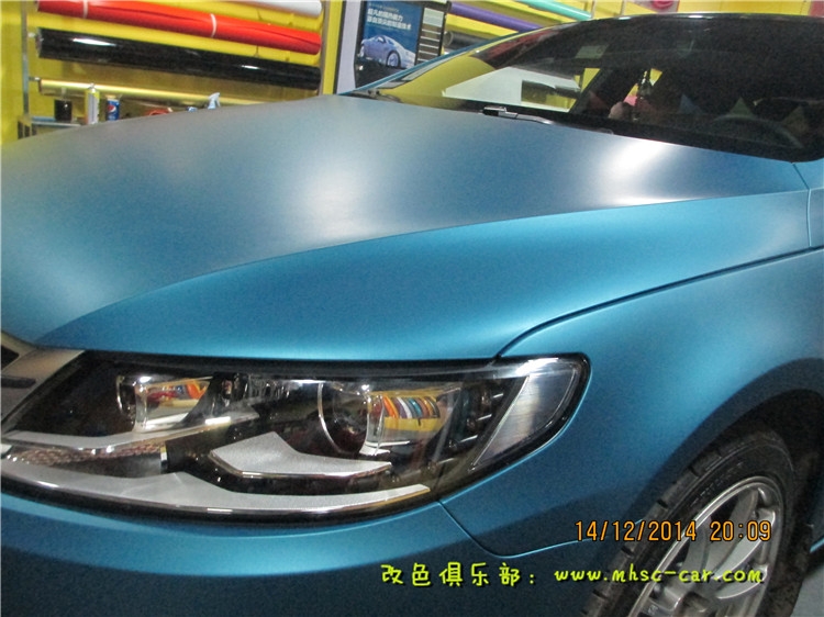大眾CC全車改色貼膜 車身改顏色 改色膜是首選 深圳車衣裳出品